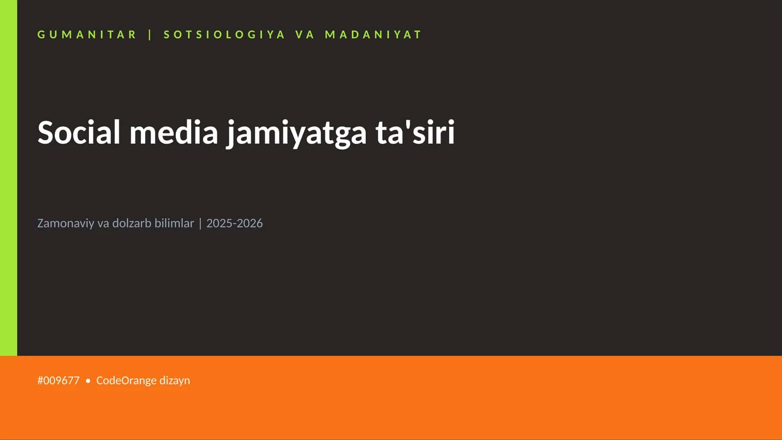 Social media jamiyatga ta'siri