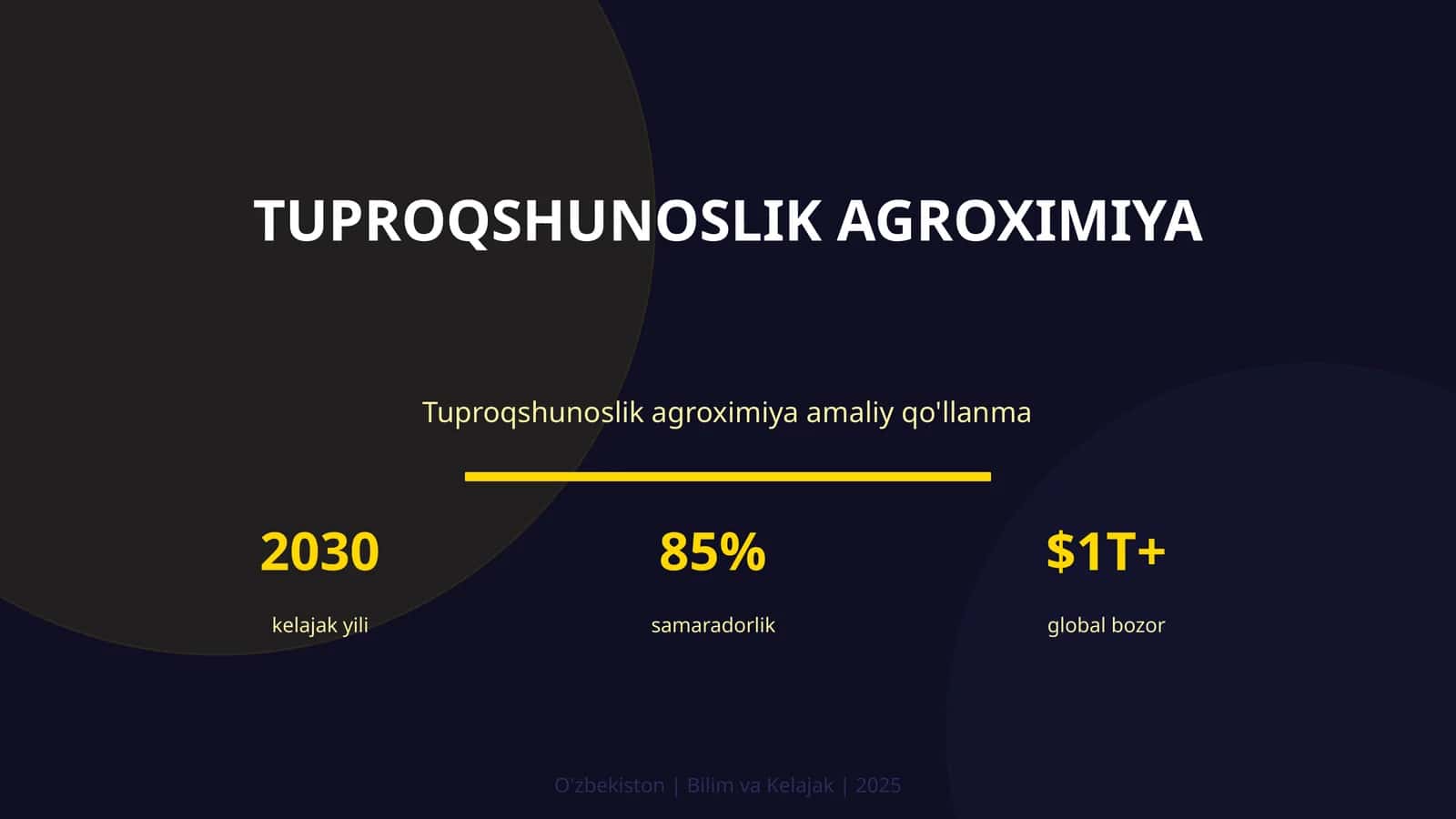 Тупроқшунослик агрохимия