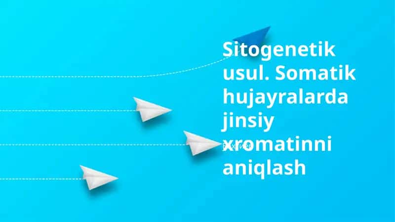 Barr tanachasi aniqlash usullari