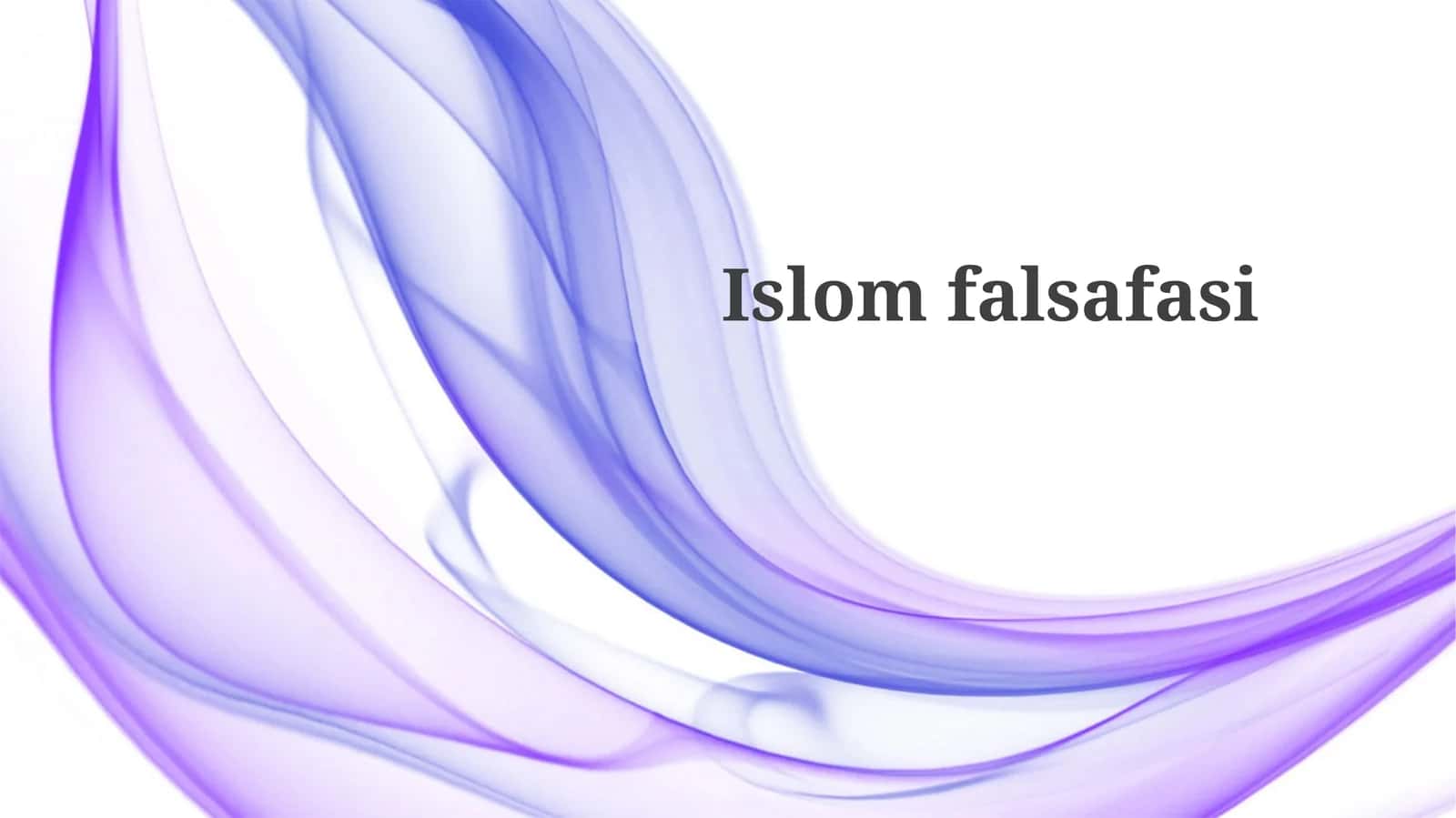 Islomfalsafasi