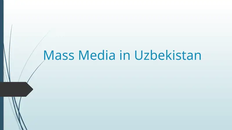 Mass Media in Uzbekistan