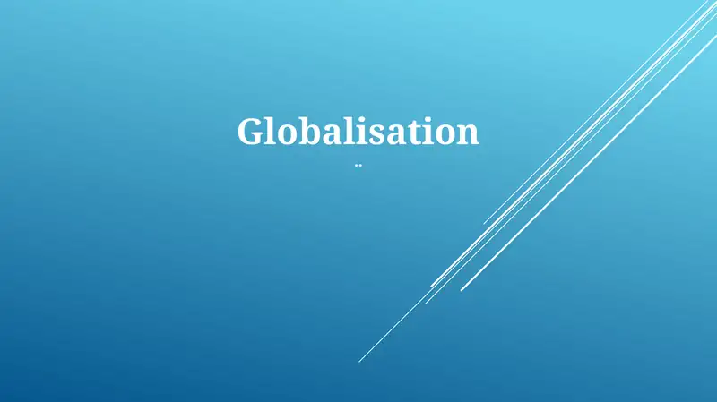 Globalisation