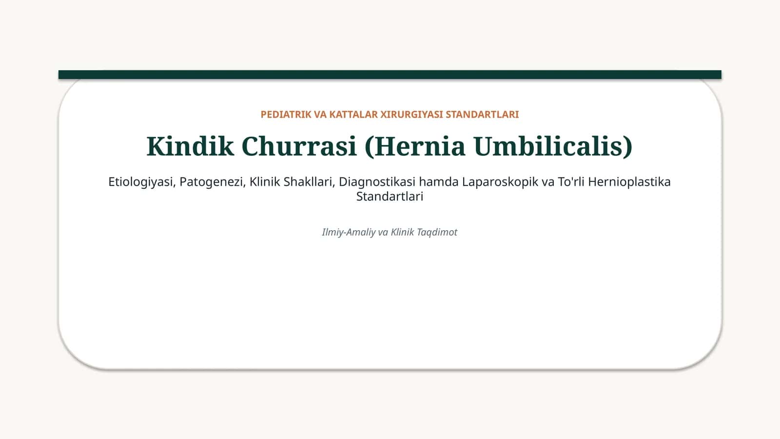 Kindik Churrasi (Hernia Umbilicalis)