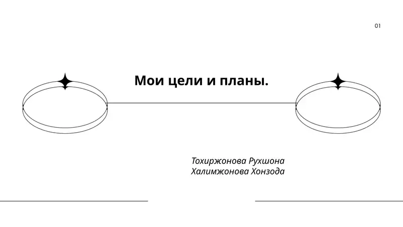 Мои цели и планы