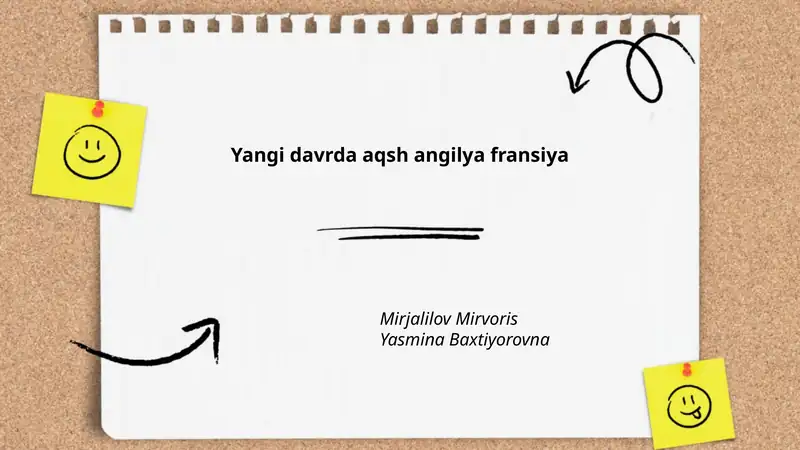 Yangi davrda AQShning mustaqillik urushi va Konstitutsiyaning qabul qilinishi