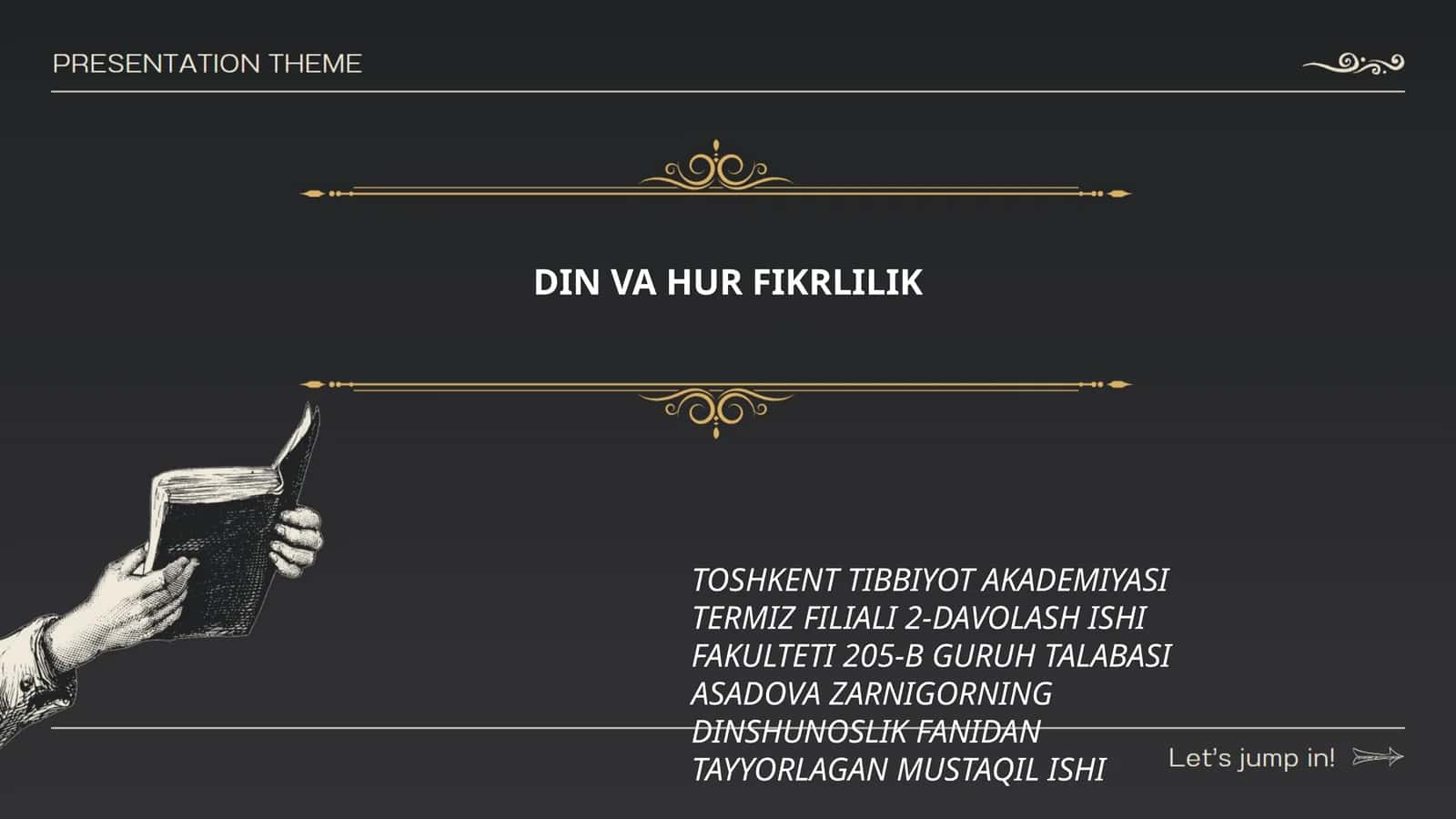 DIN VA HUR FIKRLILIK