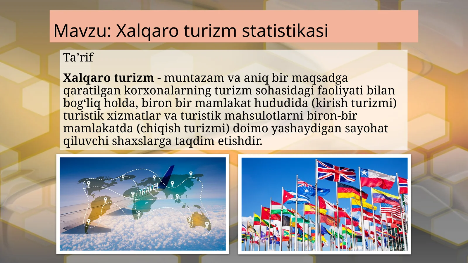 Xalqaro turizm statistikasi