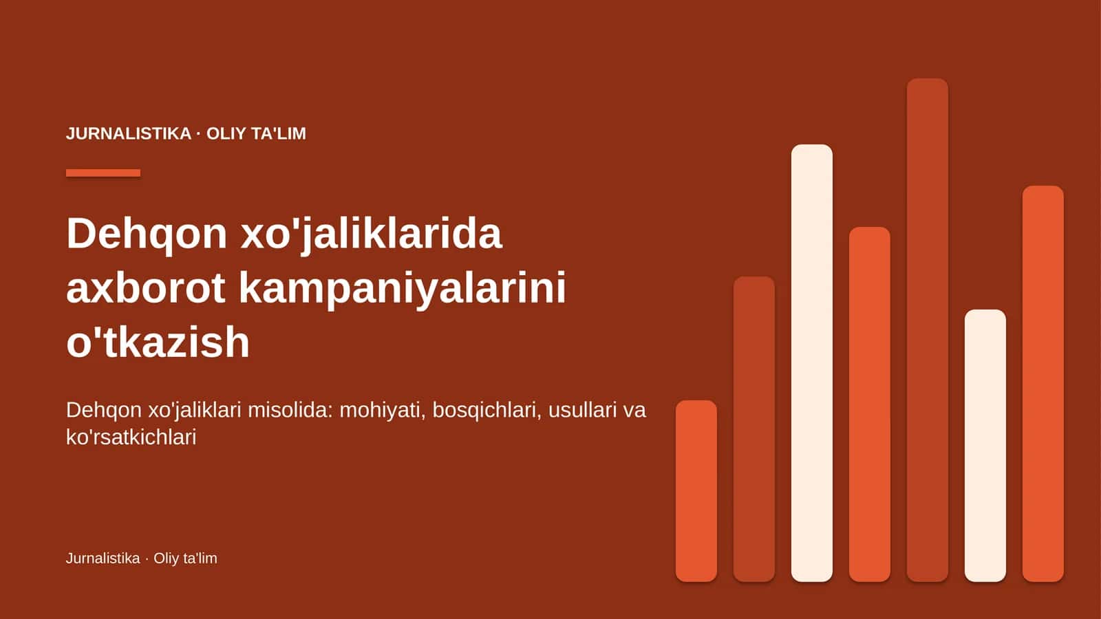 dehqon xo'jaliklarida axborot kampaniyalarini o'tkazish 4318