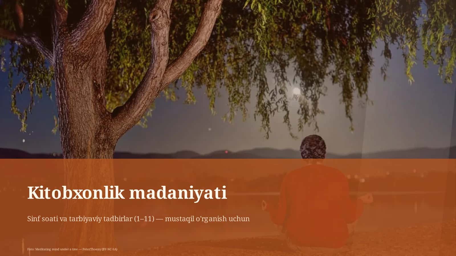 Kitobxonlik madaniyati