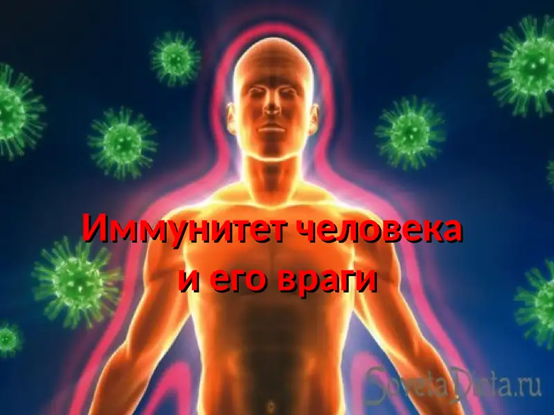 Иммунитет человека и его враги