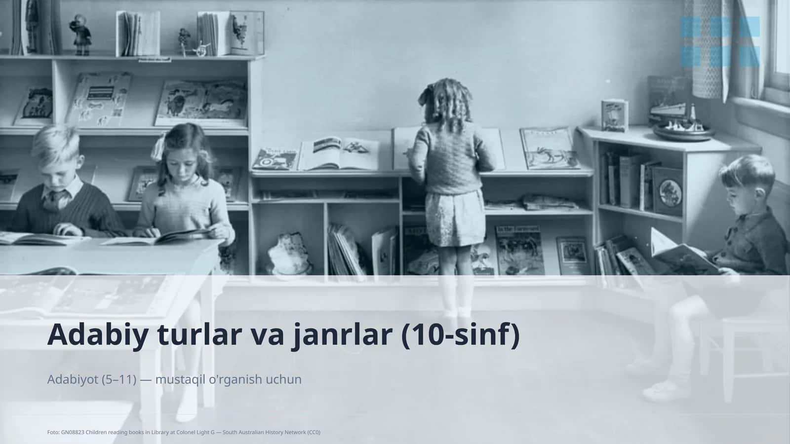 Adabiy turlar va janrlar (10-sinf)