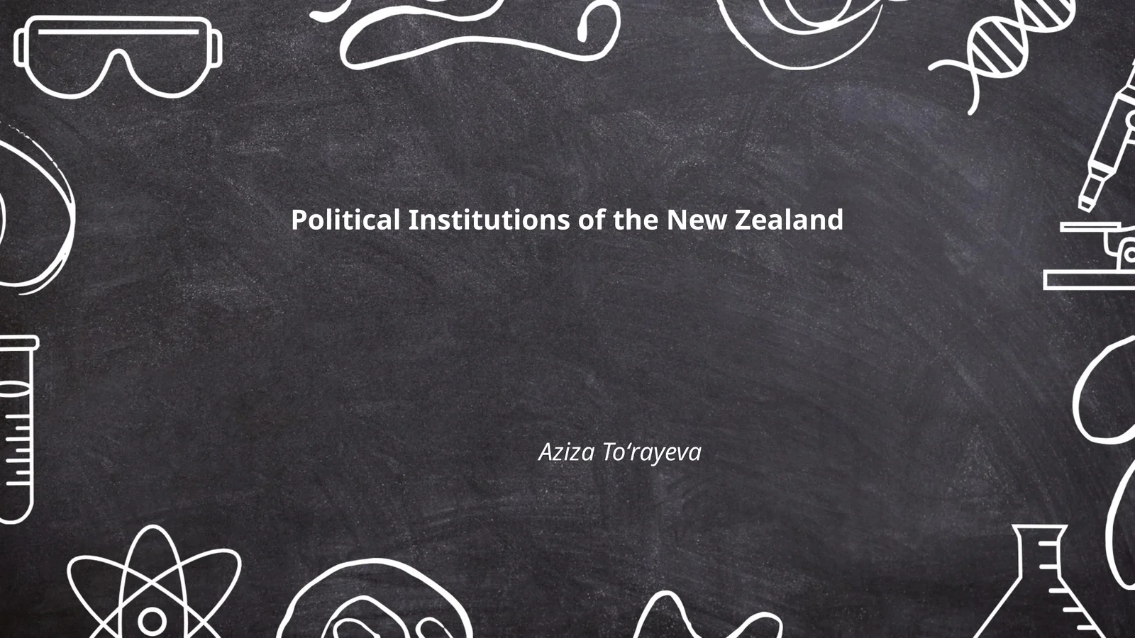 Political Institutions of the New Zealand
