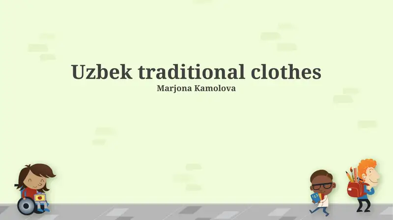 A Tapestry of Tradition: Exploring Uzbek National Dress