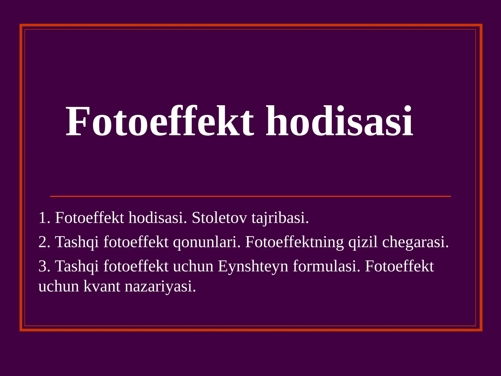 Fоtоeffеkt hоdisasi