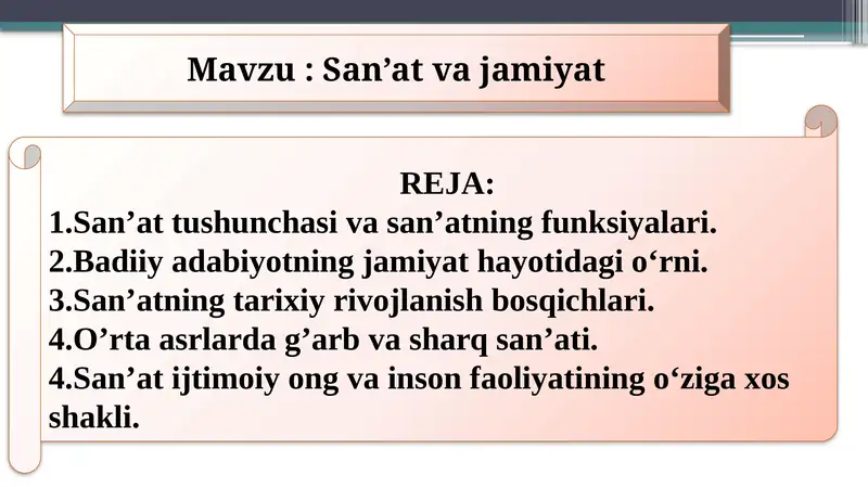 San’at va jamiyat