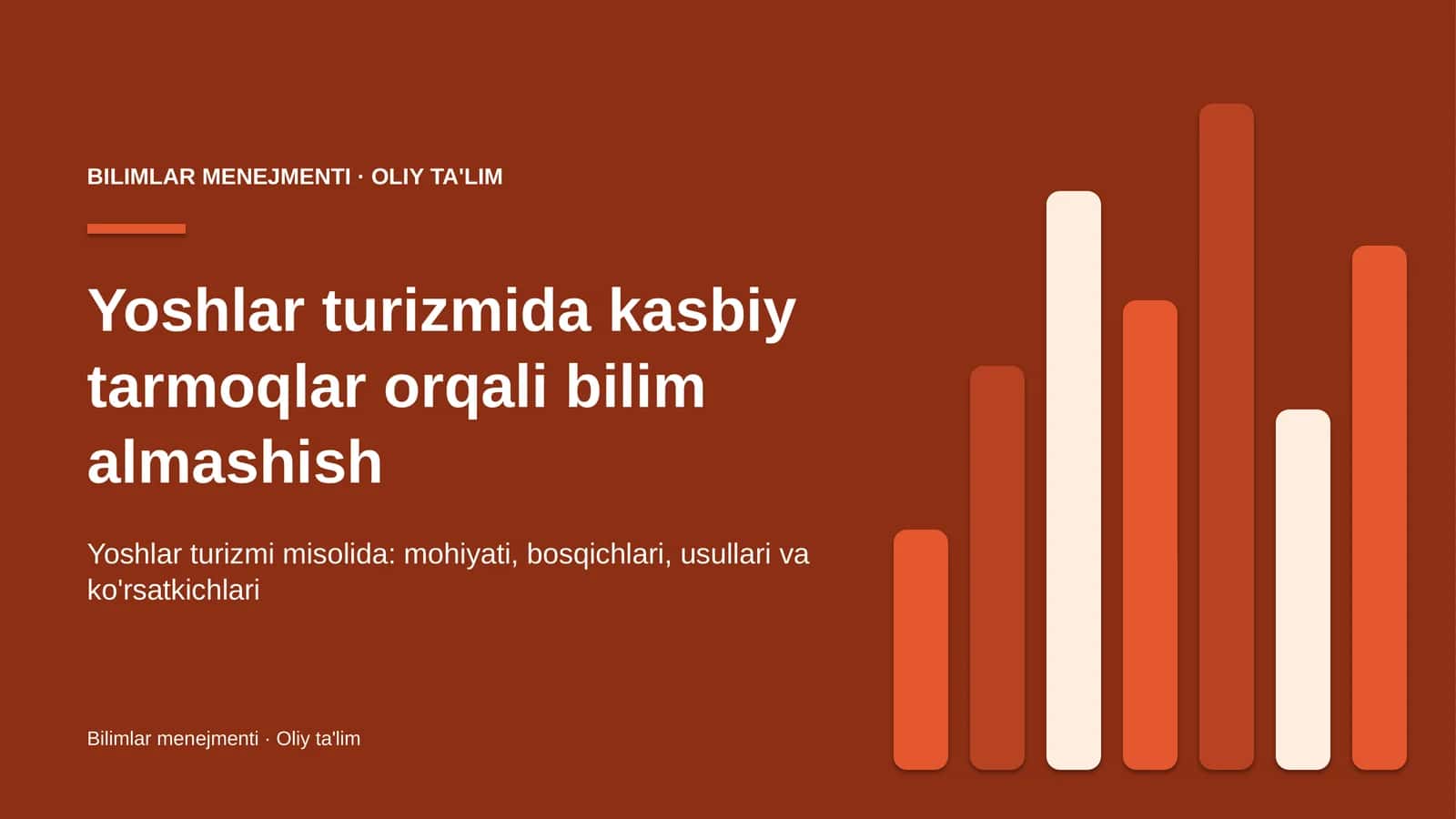 yoshlar turizmida kasbiy tarmoqlar orqali bilim almashish 4286