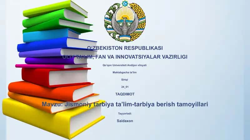 Jismoniy tarbiya taʼlim-tarbiya berish tamoyillari
