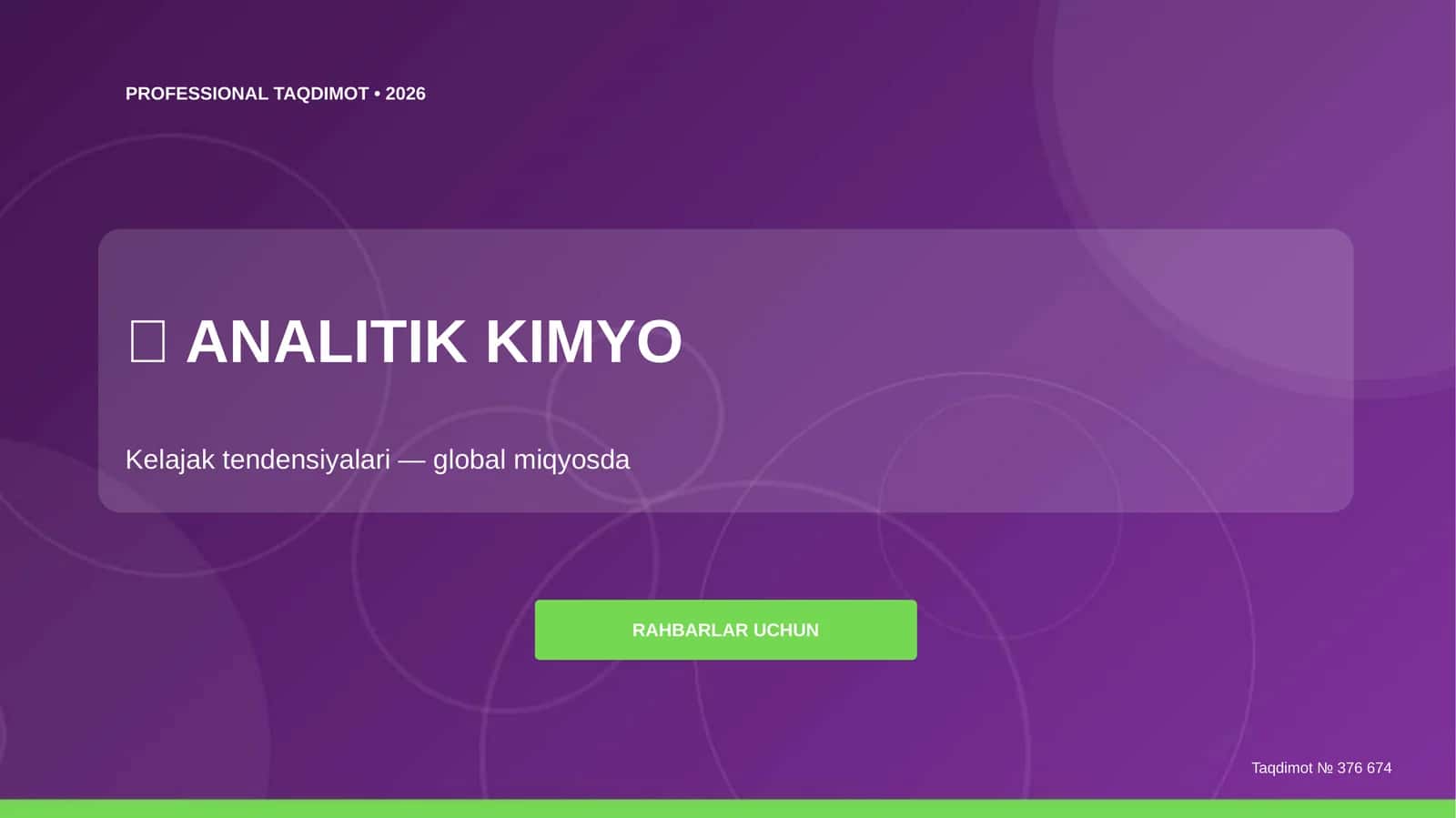 ANALITIK KIMYO