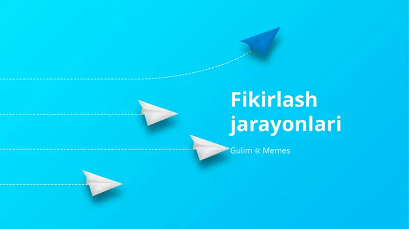 Fikirlash jarayonlari