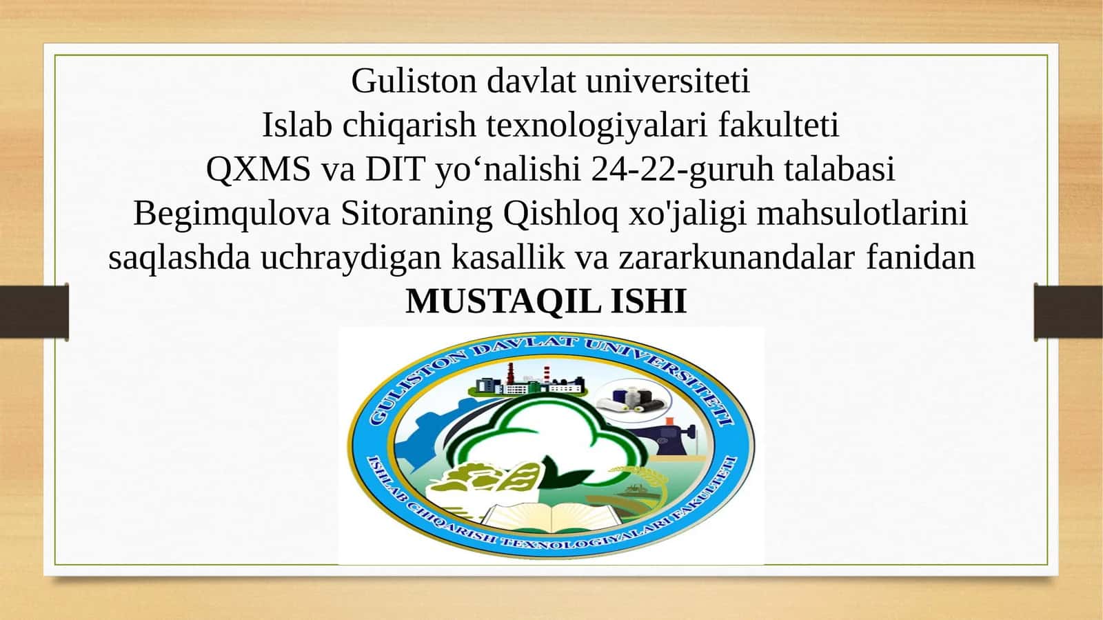 Hasharotlarning chala va to’liq o’zgarishlari