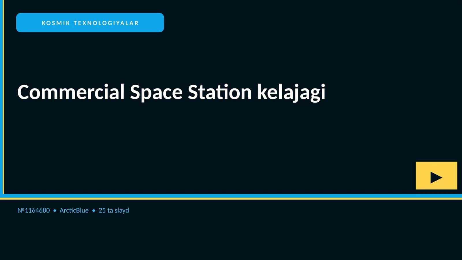 KOSMIK TEXNOLOGIYALAR