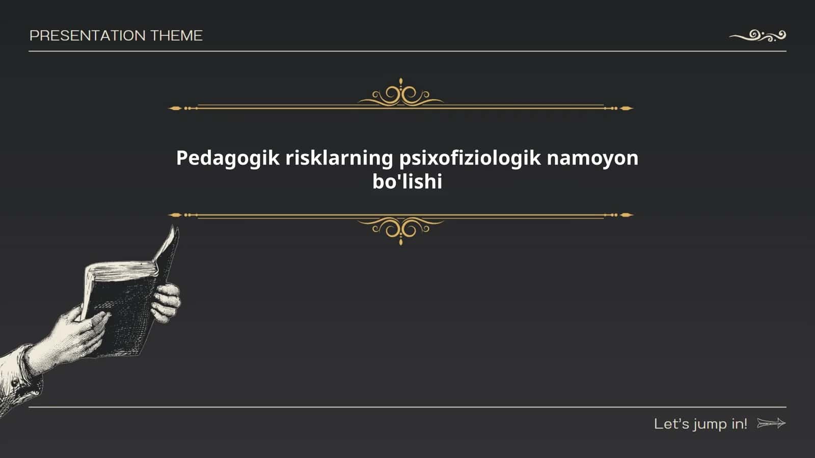 Pedagogik risklarning psixofiziologik namoyon bo'lishi
