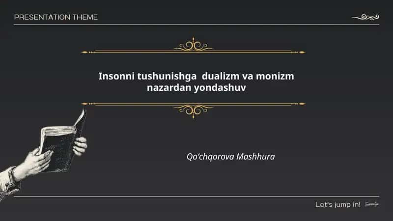 Dualizm va monizm: asosiy tushunchalar va farqlari