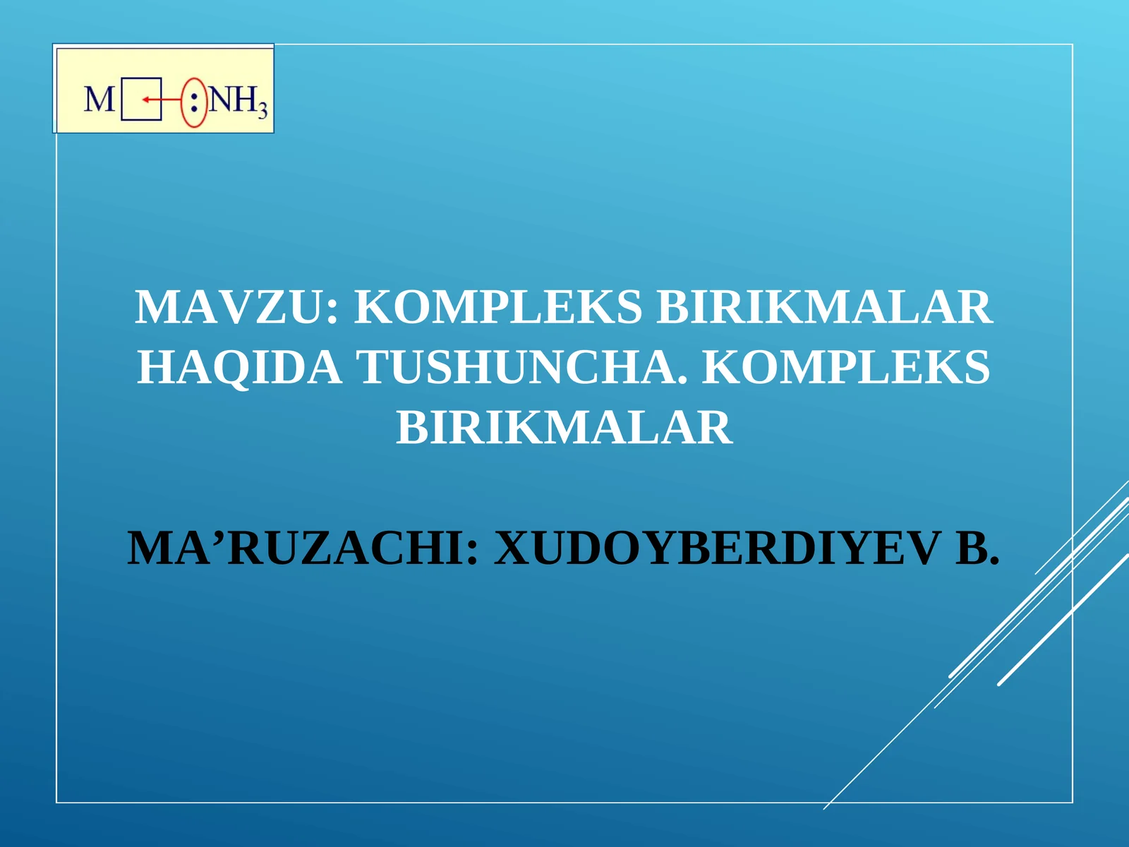 Kompleks birikmalar