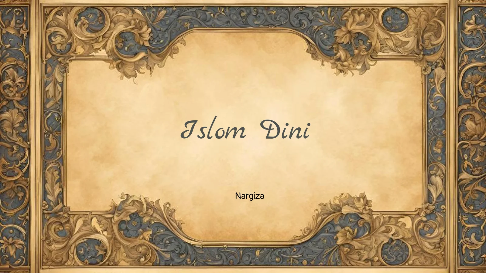 Islom Dini
