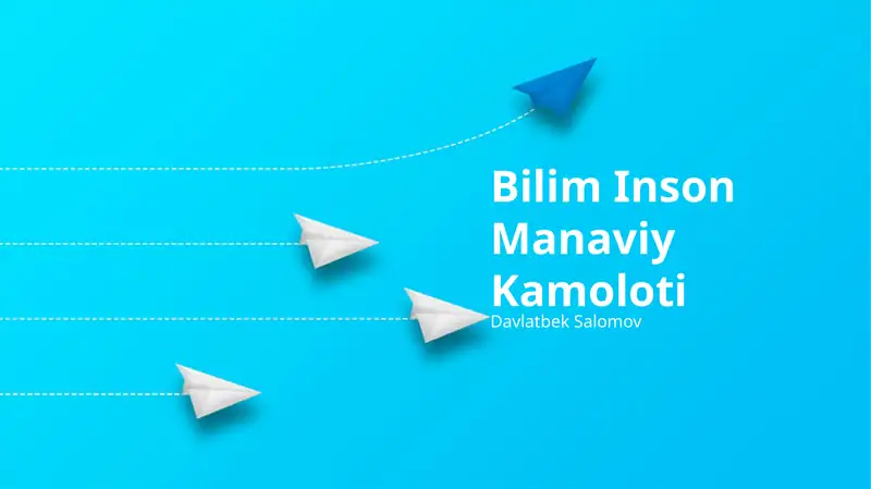 Bilim Inson Manaviy Kamoloti