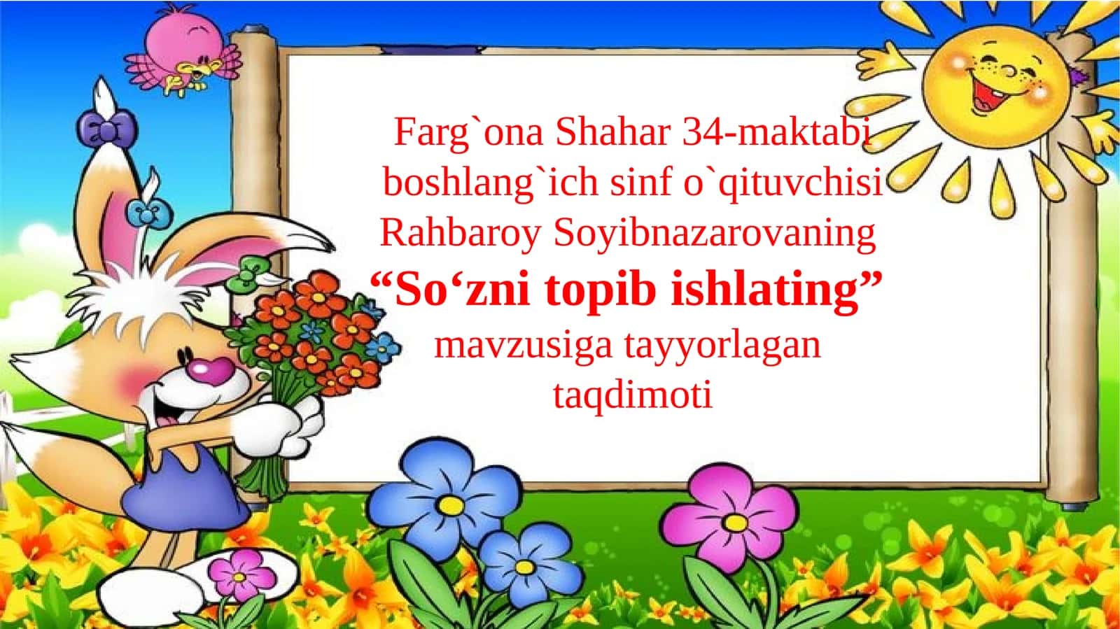 So‘zni topib ishlating