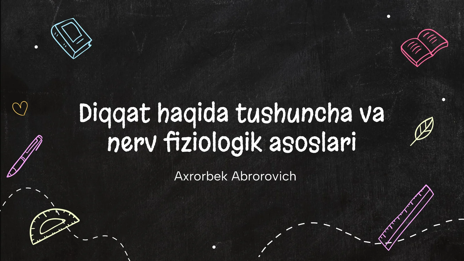 Diqqat haqida tushuncha va nerv fiziologik asoslari