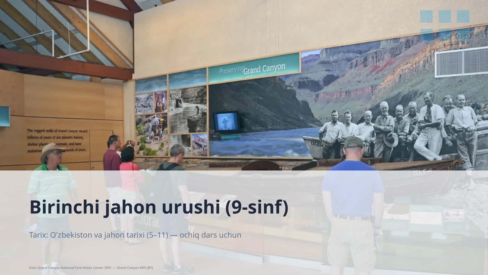 Birinchi jahon urushi (9-sinf)