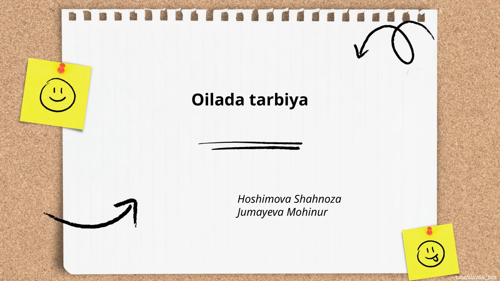 Oilada tarbiya