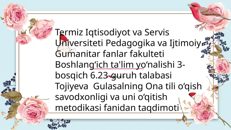 So‘z birikmasi va gap