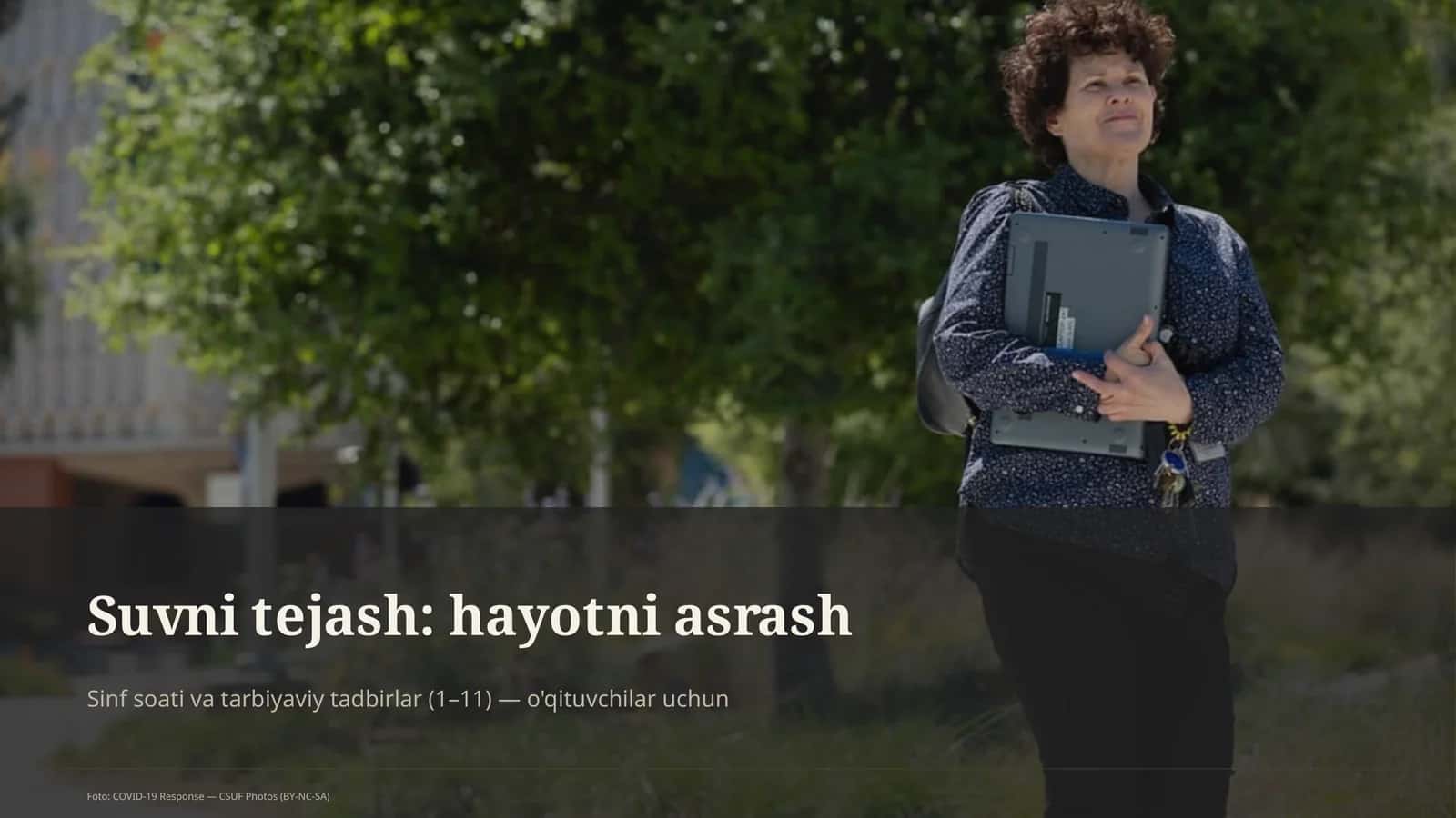 Suvni tejash: hayotni asrash