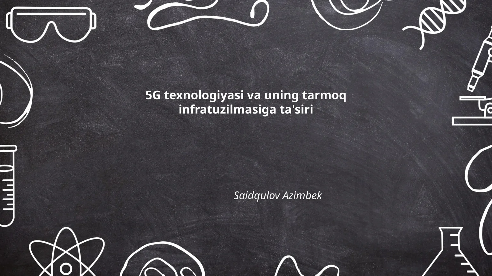5G texnologiyasi va uning tarmoq infratuzilmasiga ta'siri