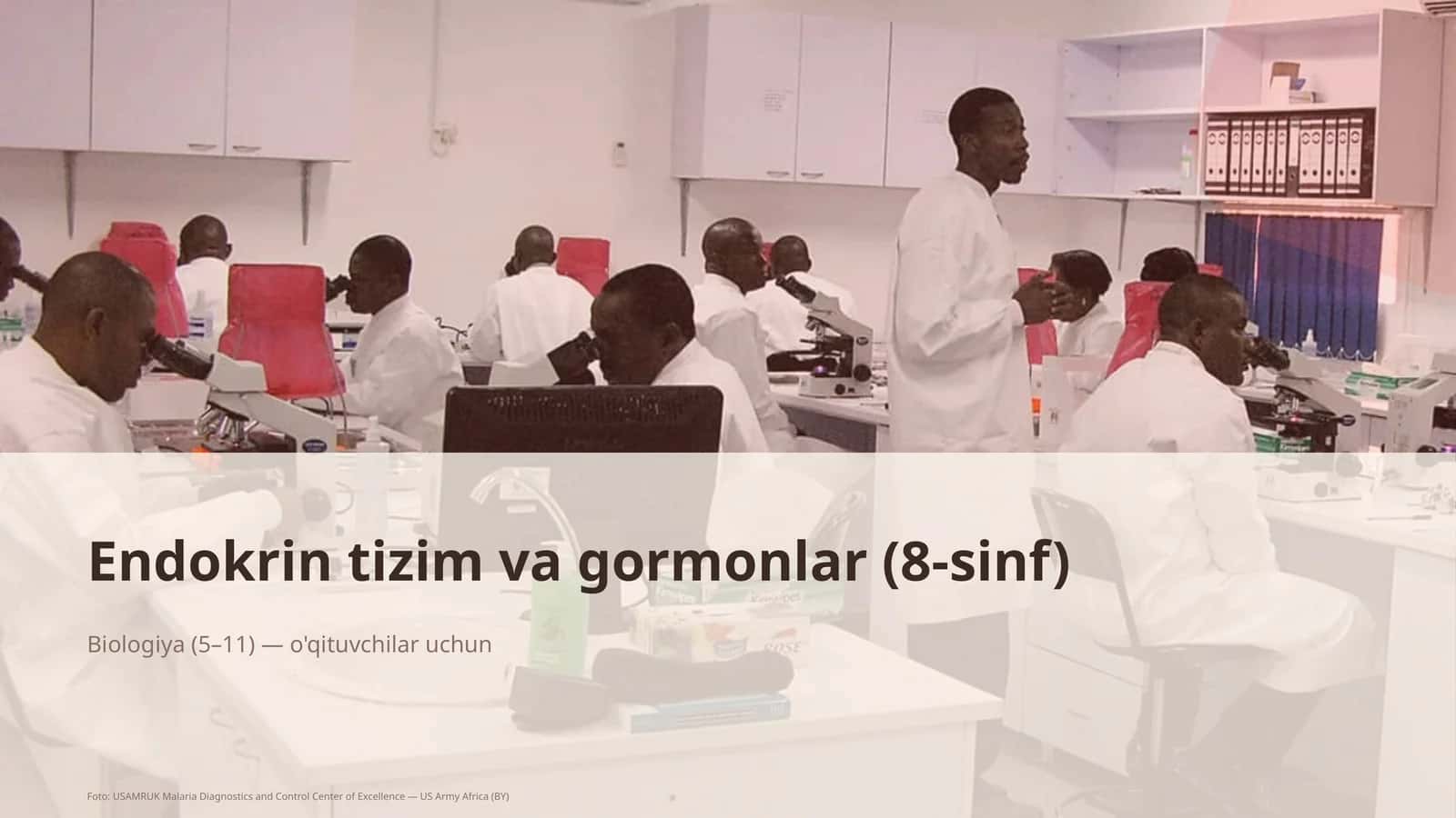 Endokrin tizim va gormonlar (8-sinf)