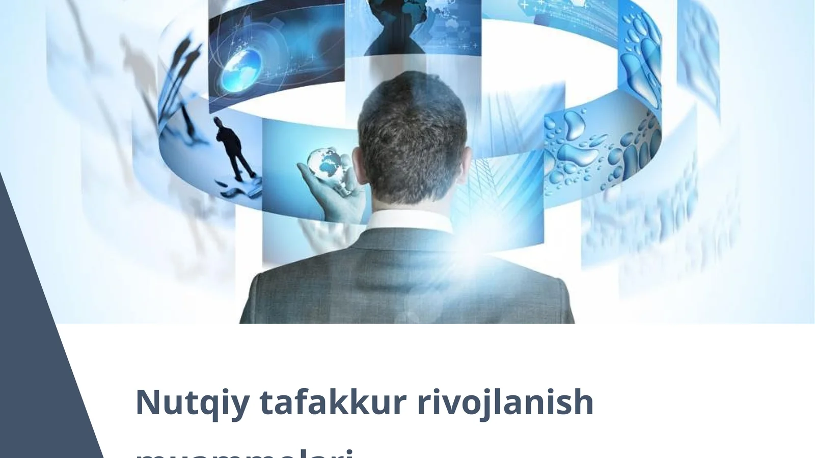 Nutqiy tafakkur rivojlanish muammolari