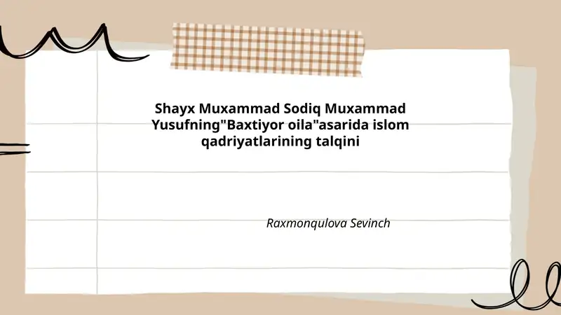Baxtiyor oila