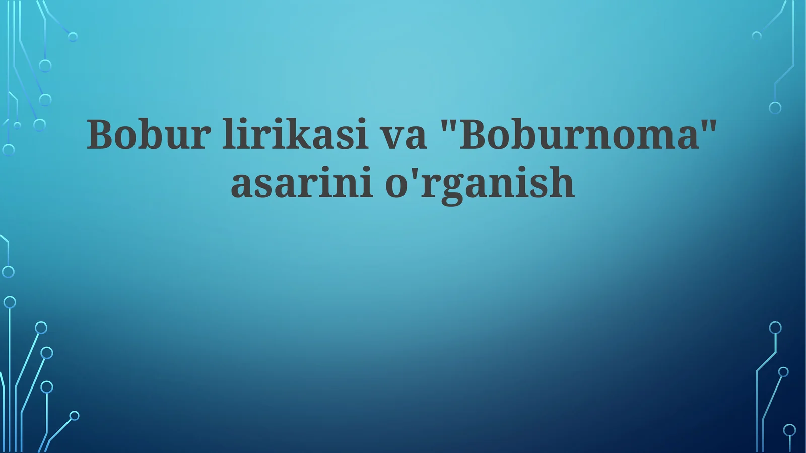 Boburnoma