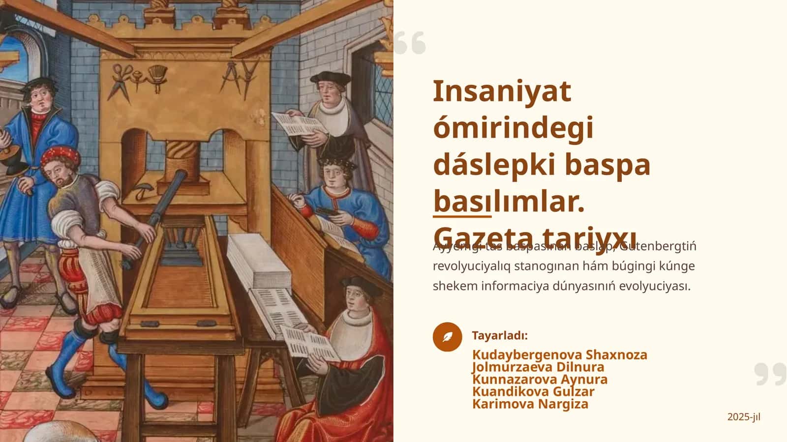 Gazetatariyxı