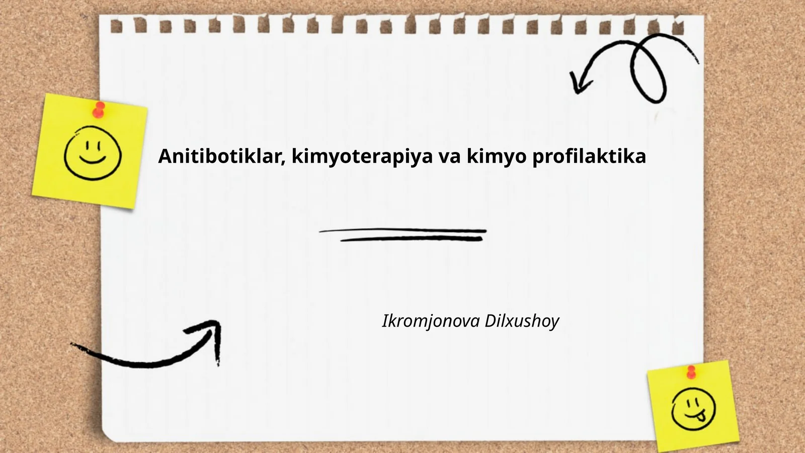 Antibiotiklar turlari va ularning ta'sir mexanizmlari