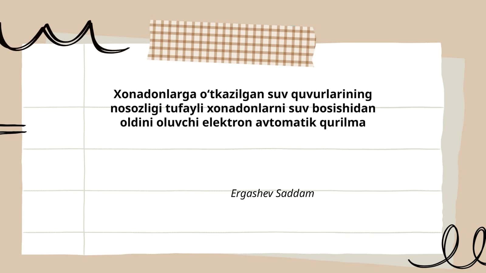 Elektron avtomatik qurilma