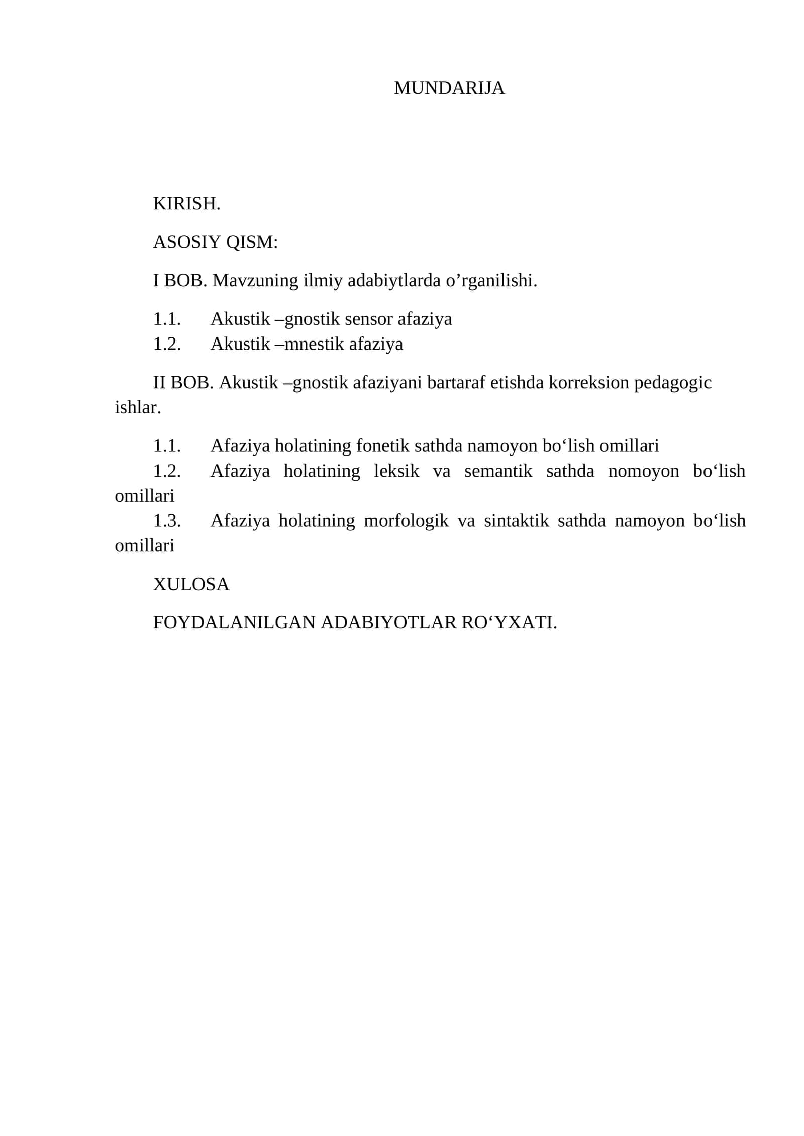 Neyrolingvistika nutq tizimi
