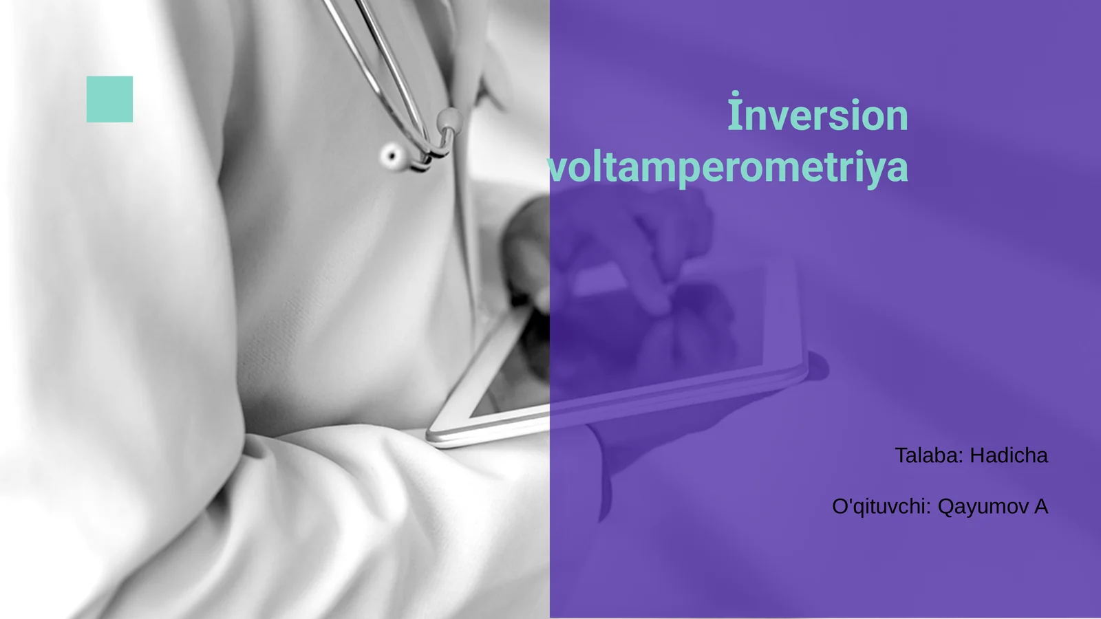 İnversion voltamperometriya