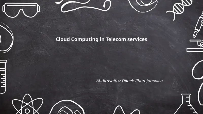 Cloud Computing in Telecom services