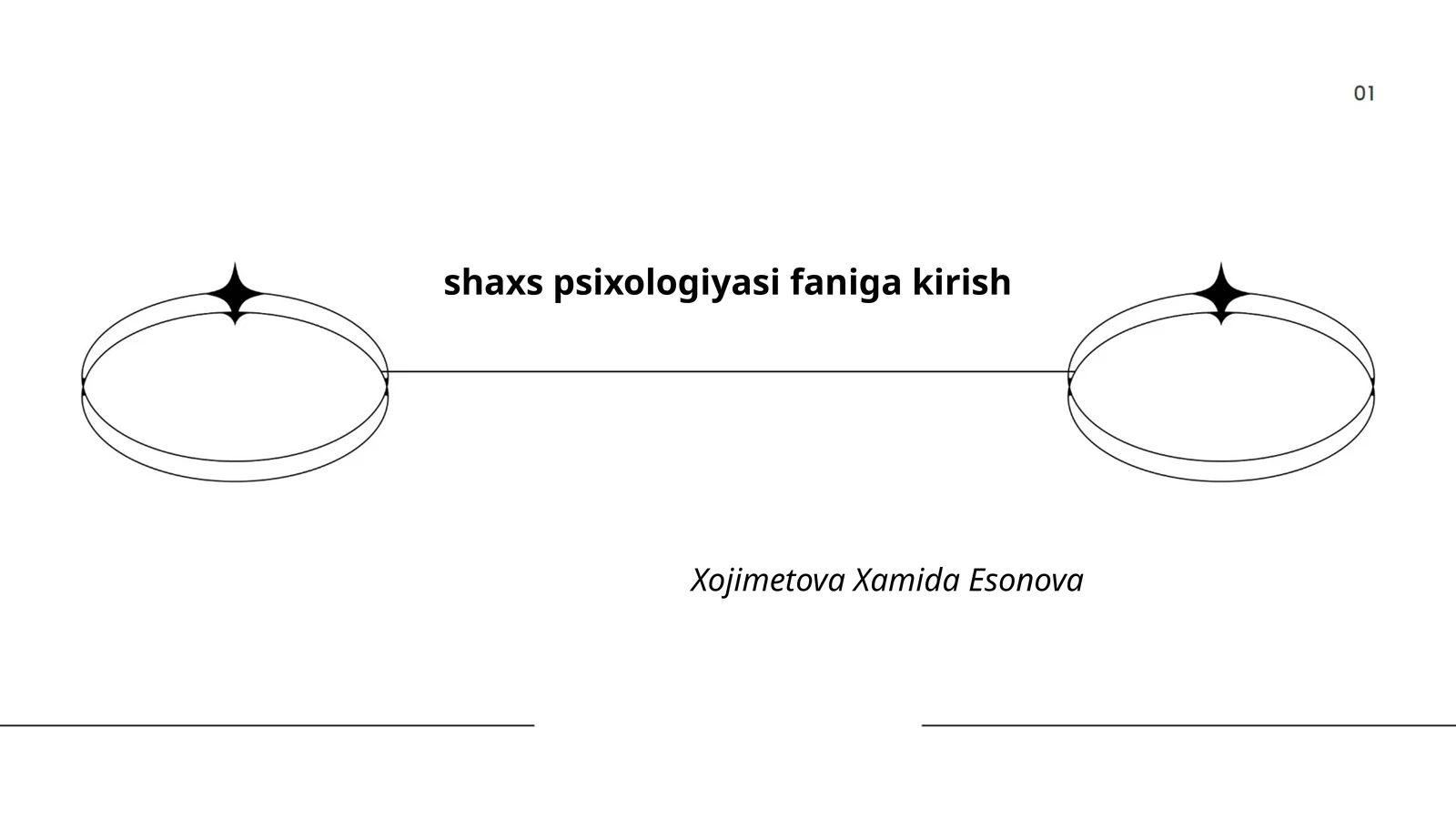 shaxs psixologiyasi faniga kirish