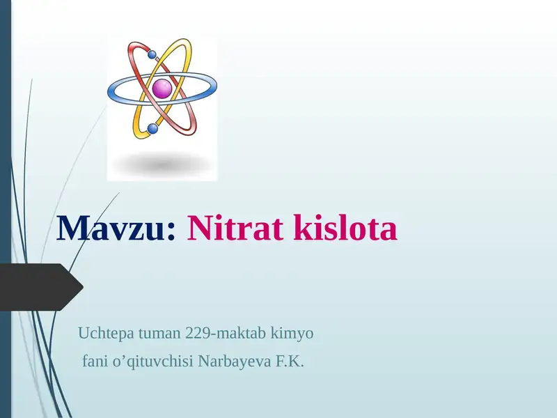 Nitrat kislota