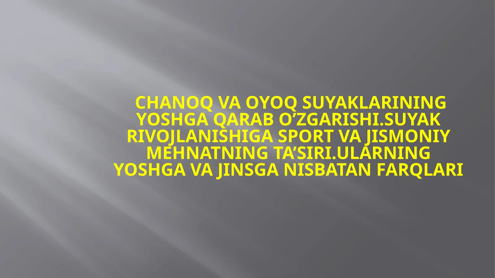 Chanoq suyagi